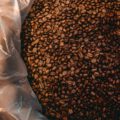 Bag of organic roast coffee